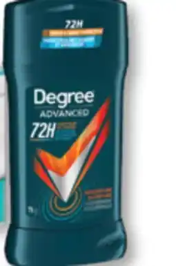 Familiprix DEGREE, Selected antiperspirants offer