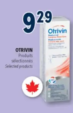 Familiprix OTRIVIN, Selected products offer