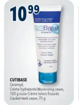 Familiprix CUTIBase, Moisturizing cream, 100 g or Cracked heels cream, 75 g offer