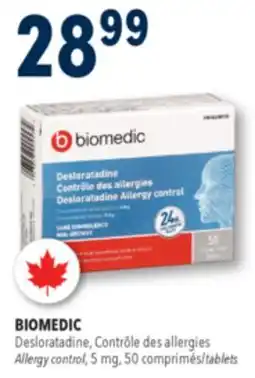 Familiprix BIOMEDIC, Allergy control, 5 mg, 50 tablets offer