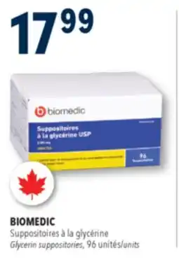 Familiprix BIOMEDIC, Glycerin suppositories, 96 units offer