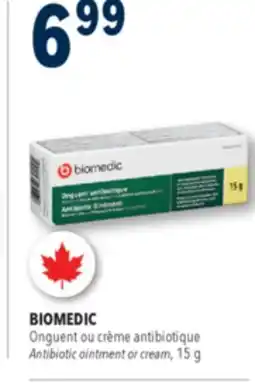 Familiprix BIOMEDIC Antibiotic ointment or cream, 15g offer