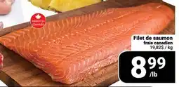 Pasquier Filet de saumon frais canadien offer