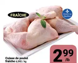 Pasquier Cuisse de poulet fraîche offer