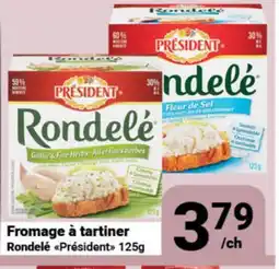 Pasquier Président Fromage à tartiner Rondelé offer