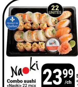 Pasquier Naoki Combo sushi offer