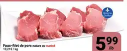 Pasquier Faux-filet de porc nature ou mariné offer