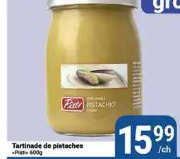 Pasquier Tartinade de pistaches Pisti offer