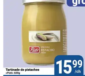 Pasquier Tartinade de pistaches Pisti offer