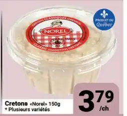 Pasquier Norel Cretons offer