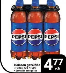 Pasquier Boisson gazéifiée Pepsi offer