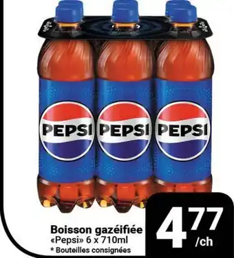 Pasquier Boisson gazéifiée Pepsi offer