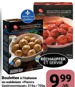 Pasquier Plaisirs Gastronomiques Boulettes à l'italienne ou suédoises offer