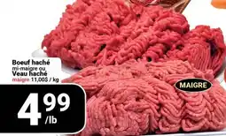 Pasquier Boeuf haché mi-maigre ou Veau haché MAIGRE offer