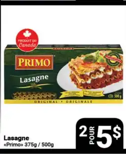 Pasquier Lasagne Primo offer