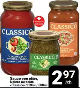 Pasquier Classico Sauce pour pâtes, à pizza ou pesto offer
