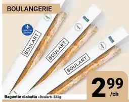 Pasquier BOULART Baguette ciabatta offer