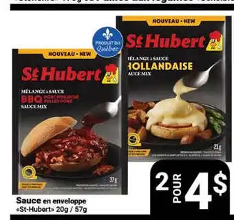 Pasquier St-Hubert Sauce en enveloppe offer