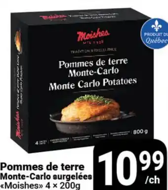 Pasquier Pommes de terre Monte-Carlo surgelées offer