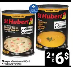 Pasquier St-Hubert Soupe offer