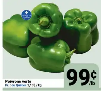 Pasquier Poivrons verts offer