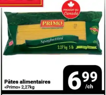 Pasquier Primo Pâtes alimentaires offer