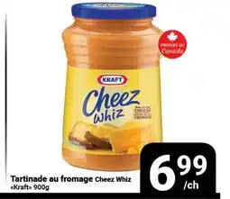 Pasquier Tartinade au fromage Cheez Whiz offer