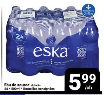 Pasquier Eska Eau de source offer