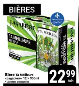 Pasquier Lagabière Bière Ta Meilleure offer