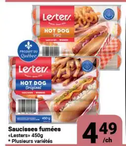 Pasquier Lesters Saucisses fumées offer