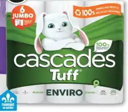 Familiprix CASCADES, Tuff Enviro, Paper towels, 6jumbo rolls offer