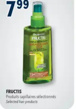 Familiprix FRUCTIS, Selected hair products offer