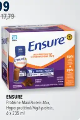 Familiprix ENSURE, High protein, 6 x 235 ml offer
