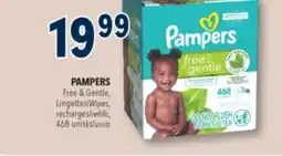Familiprix PAMPERS, Free & Gentle, refills, 468 units offer