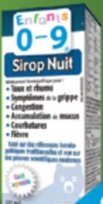 Familiprix Enfants 0-9, Selected syrup, 100 ml offer