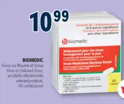 Familiprix BIOMEDIC, selected products, 40 unités/units offer