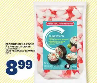 Marché Bonichoix COMPLIMENTS CRAB-FLAVOURED SEAFOOD offer