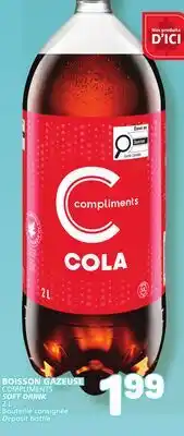 Marché Bonichoix COMPLIMENTS SOFT DRINK offer