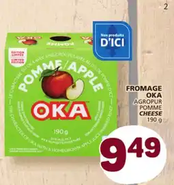 Marché Bonichoix OKA AGROPUR CHEESE offer