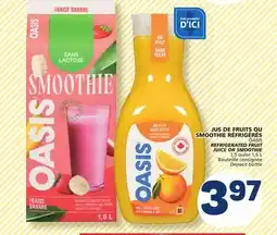 Marché Bonichoix OASIS REFRIGERATED FRUIT JUICE OR SMOOTHIE offer