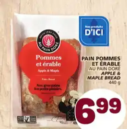 Marché Bonichoix APPLE & MAPLE BREAD MAPLE offer