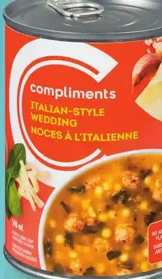 Marché Bonichoix COMPLIMENTS COMPLIMENTS SOUP SOUP offer
