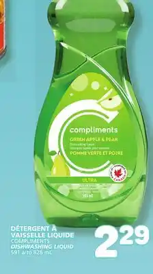 Marché Bonichoix COMPLIMENTS DISHWASHING offer