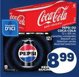 Marché Bonichoix PEPSI OR COCA-COLA offer