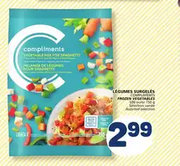 Marché Bonichoix COMPLIMENTS FROZEN VEGETABLES offer