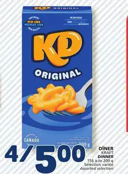 Marché Bonichoix KRAFT DINNER offer