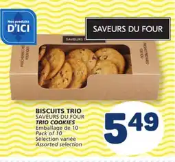Marché Bonichoix SAVEURS DU FOUR TRIO COOKIES offer