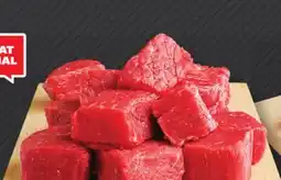 Marché Bonichoix FRESH STEWING BEEF CUBES offer