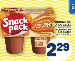 Marché Bonichoix SNACK PACK PUDDING OR GEL SNACK offer