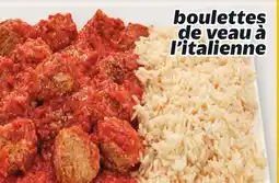 Metro BOULETTES DE VEAU À L'ITALIENNE offer